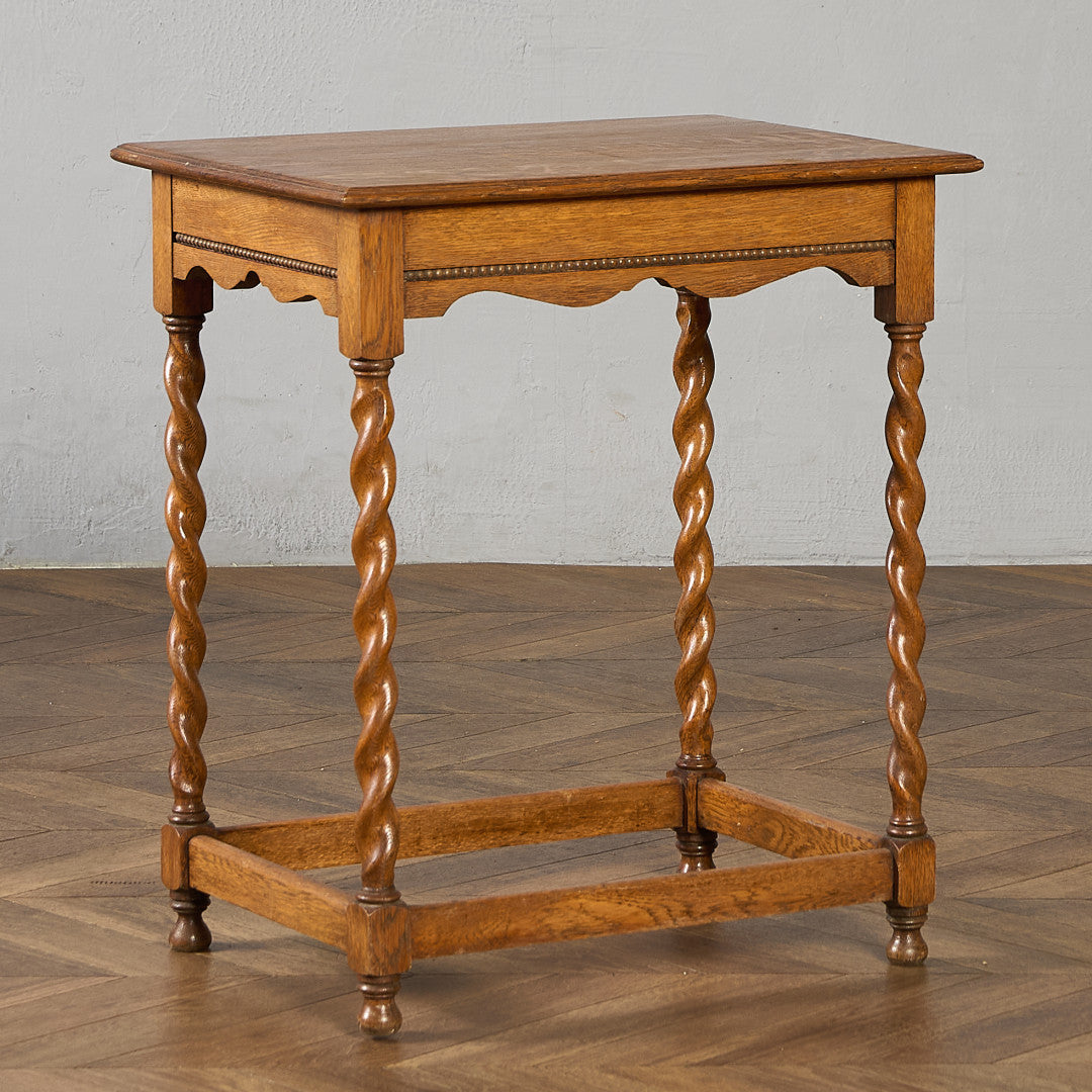 英国 クラシック バーリーシュガーツイスト サイドテーブル #97351