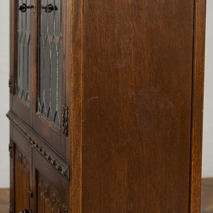 英国 クラシック オーク材 ブックケース