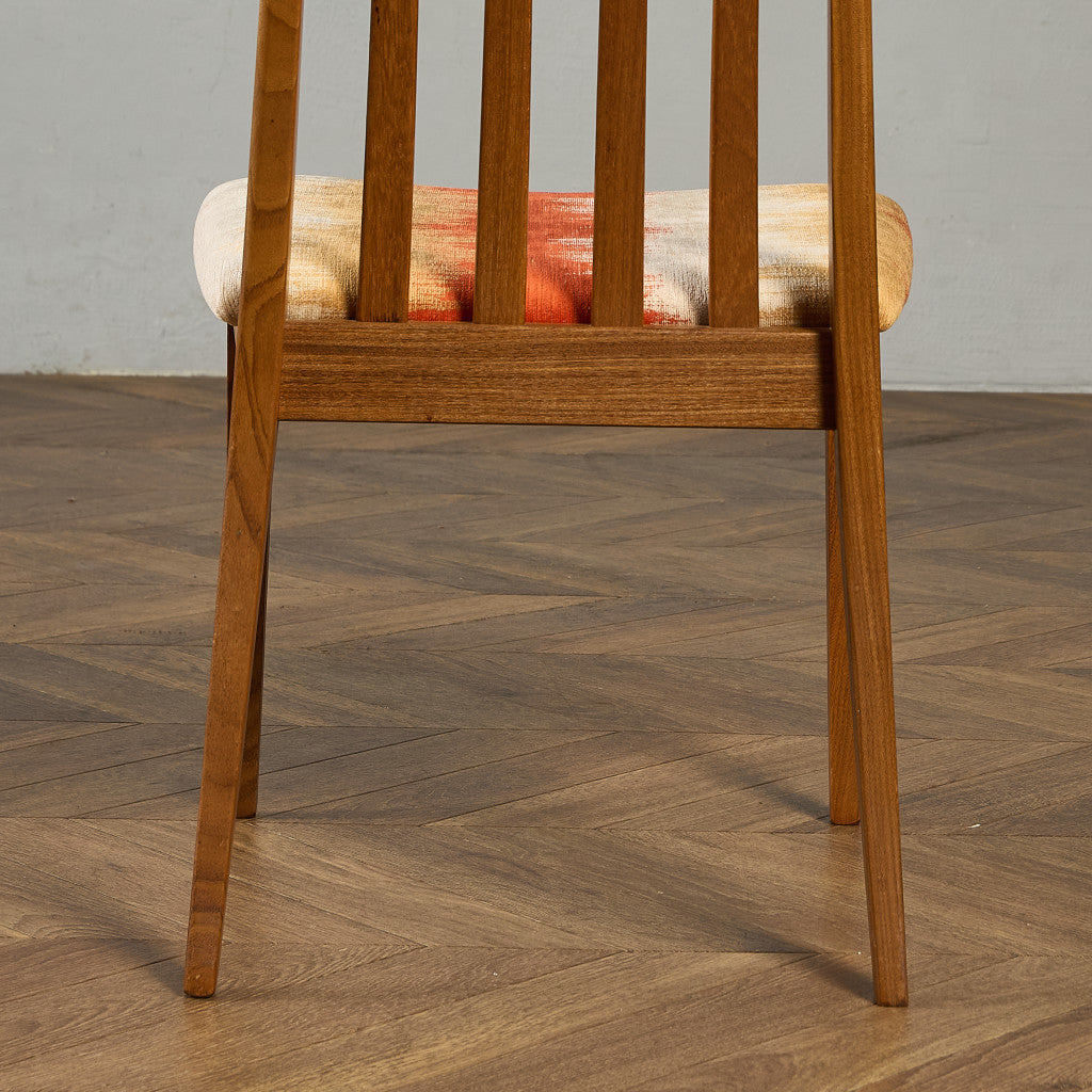 スラットバックチェア 座面張替え済み