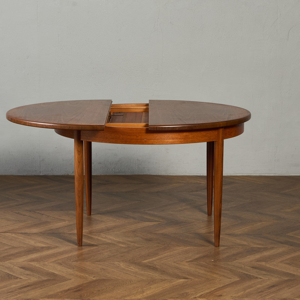 エクステンション ラウンド ダイニングテーブル