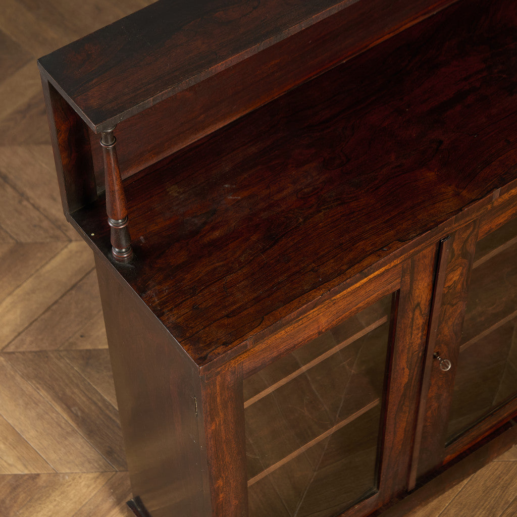 英国 クラシック ガラス キャビネット