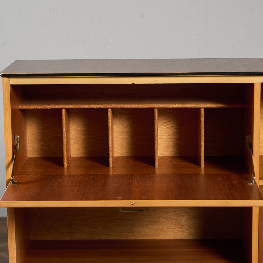 ヴィンテージ ナロー ブックケース