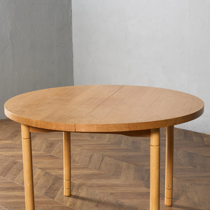 旧東ドイツ ヴィンテージ ラウンド ダイニングテーブル