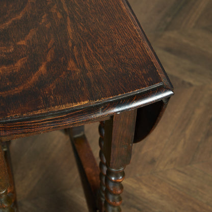 英国クラシック ドロップリーフ ゲートレッグテーブル #83843