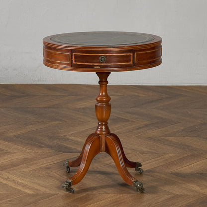 英国 クラシック リージェンシー様式 ドラムテーブル #97362
