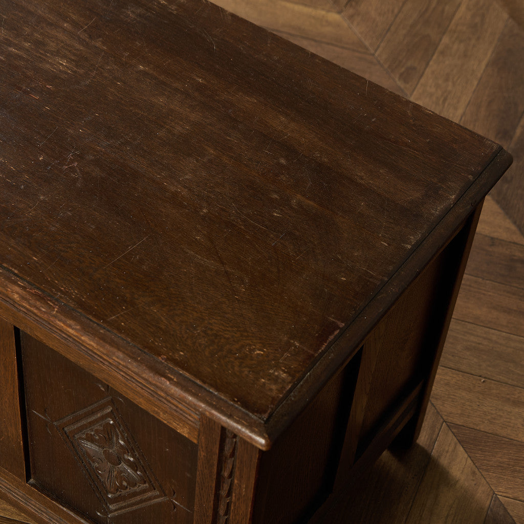 オーク ブランケットボックス