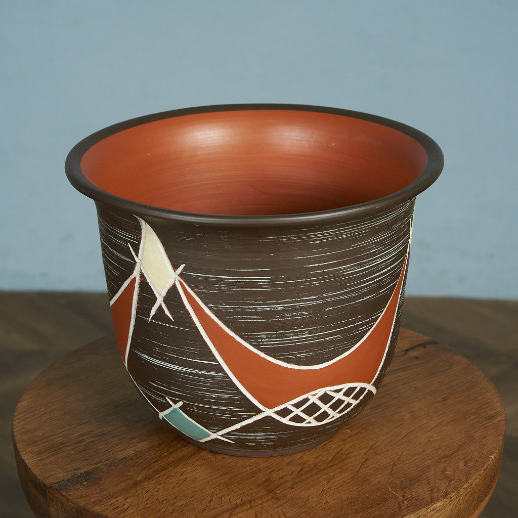 German Art Pottery フラワーベース
