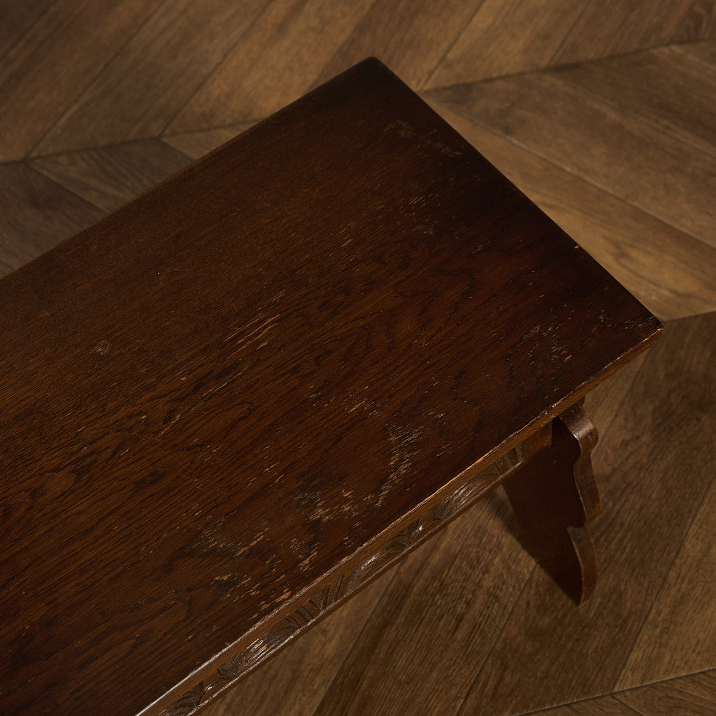 英国 クラシック 収納付 サイドテーブル