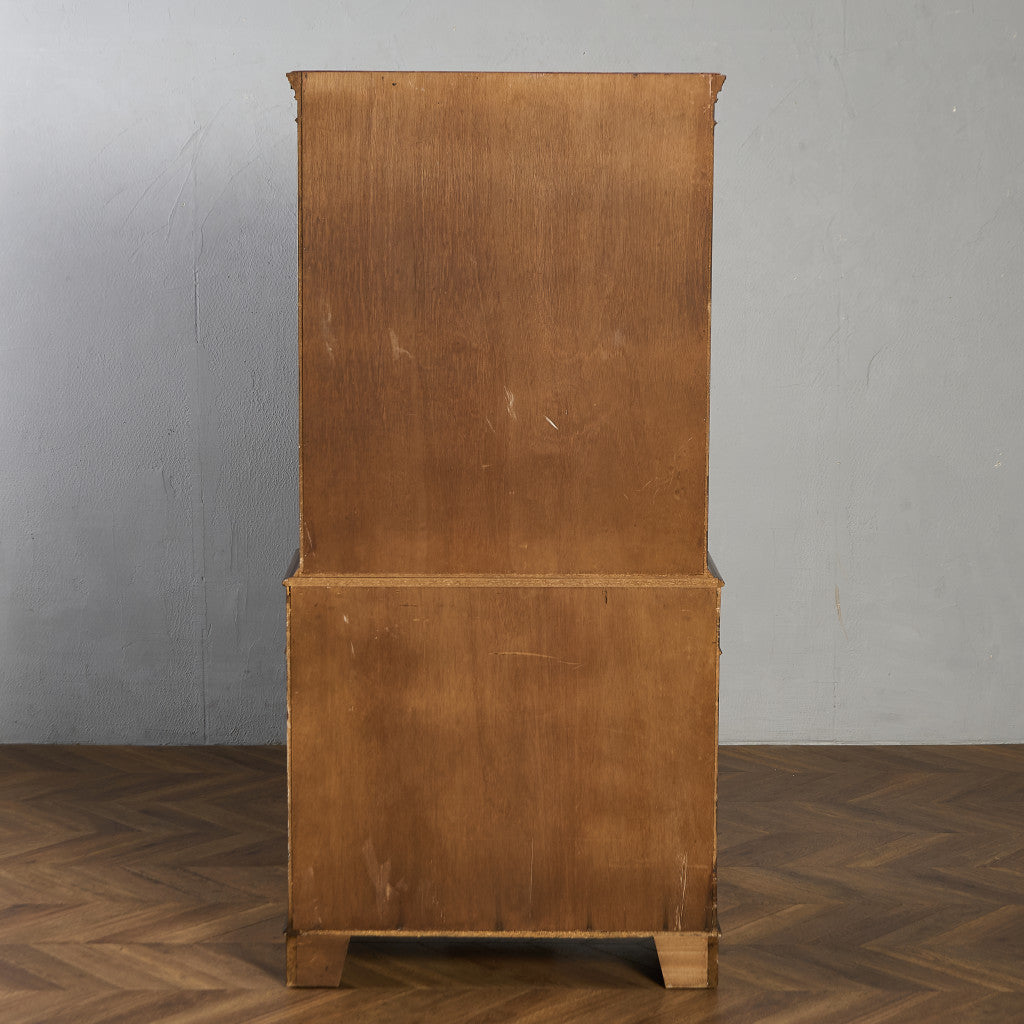 英国 クラシック エドワーディアン 様式 ブックケース カップボード