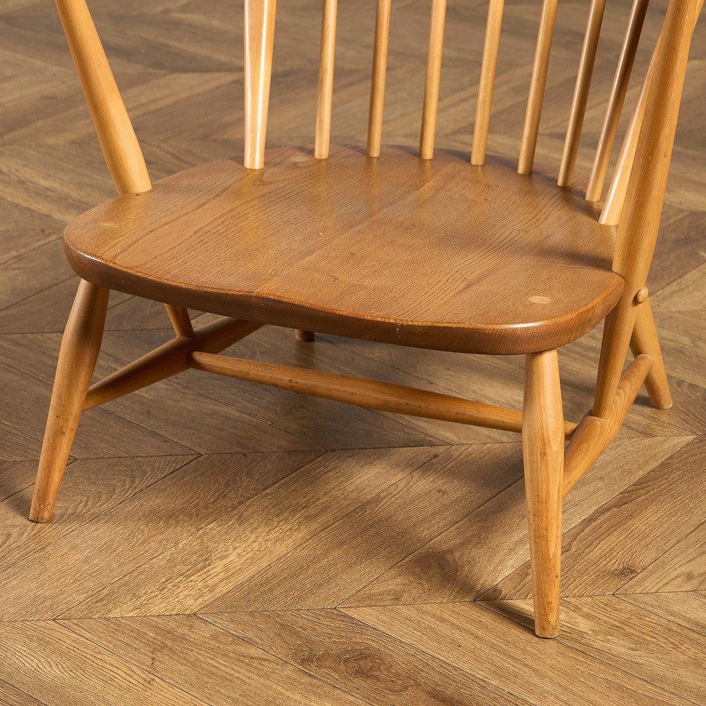 ercol グランドマザーズチェア ブルーラベル