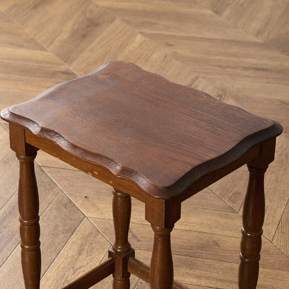 英国 クラシック オーク材 ネストテーブル サイドテーブル