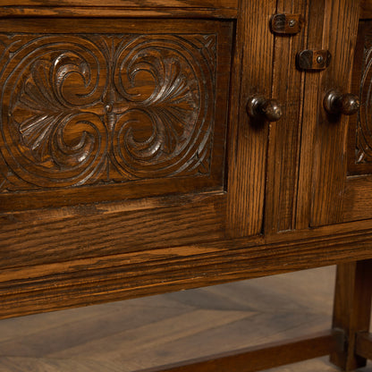 英国 クラシック 拡張天板付き サイドボード