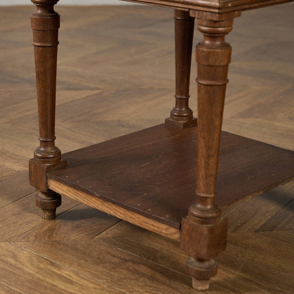 英国 クラシック 大理石 サイドキャビネット #96619