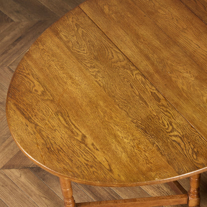 英国 クラシック ドロップリーフ ゲートレッグテーブル