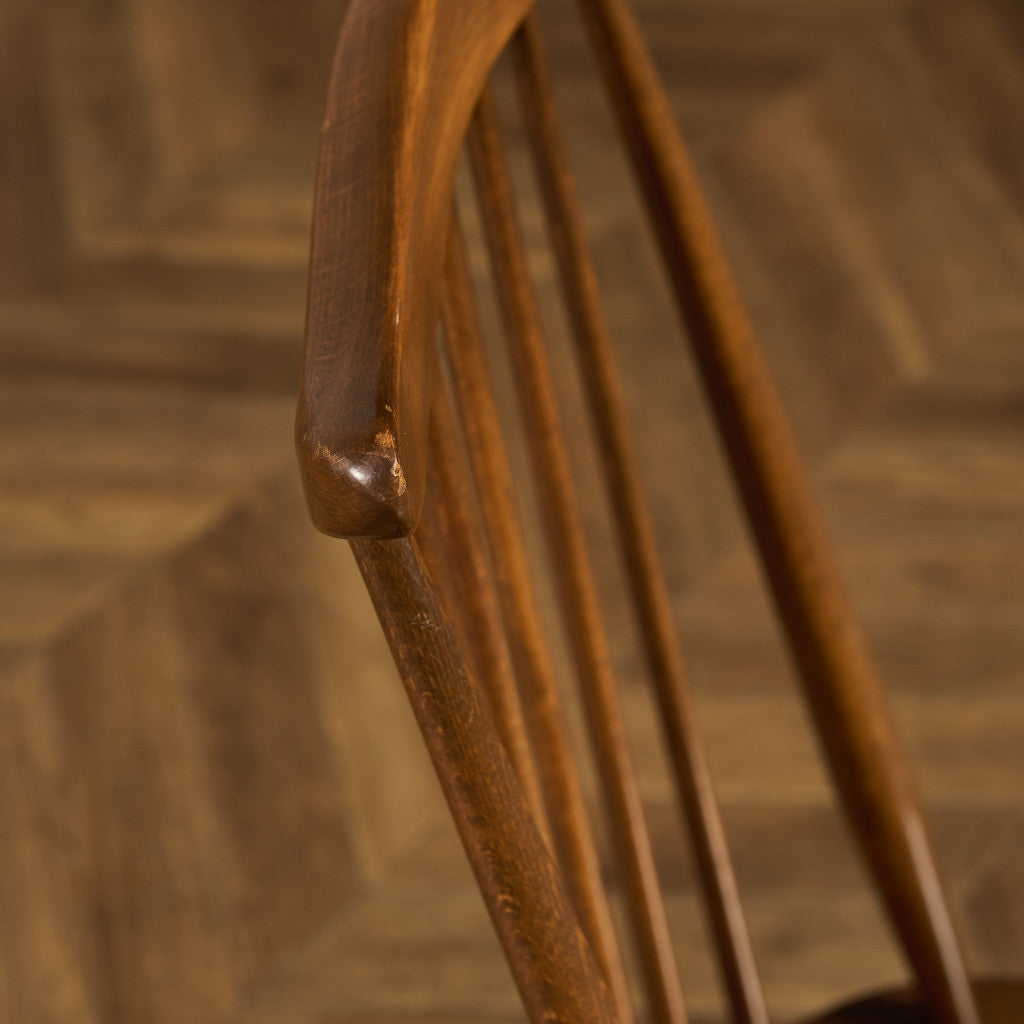 ヴィンテージ ゴールドスミスチェア ラウンドゴールドラベル