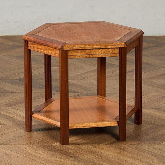 イギリス ヴィンテージ ヘキサゴン コーヒーテーブル センターテーブル