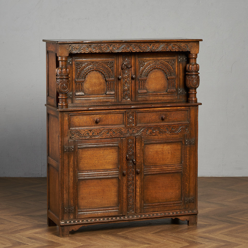 英国クラシック コートカップボード #87044