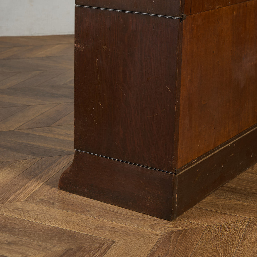 英国 アンティーク スタッキング ブックケース