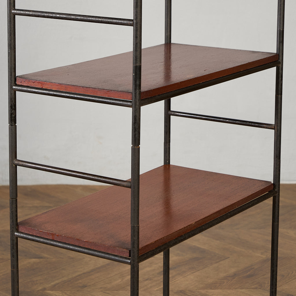 英国製 インダストリアル オープン シェルフ