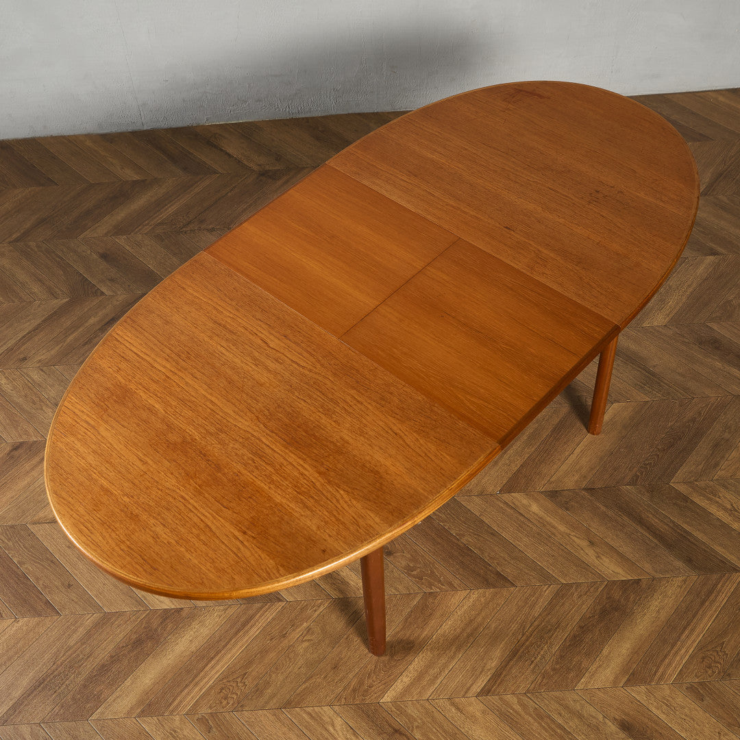 エクステンション オーバル ダイニングテーブル