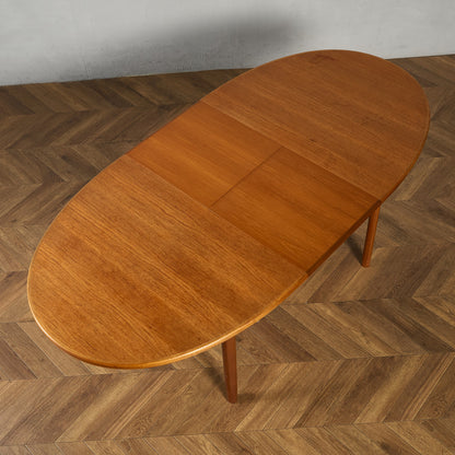 エクステンション オーバル ダイニングテーブル