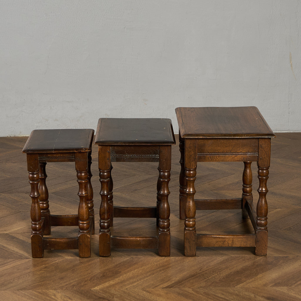 英国クラシック ネストテーブル サイドテーブル