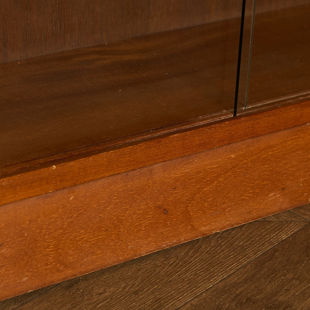 ヴィンテージ ガラスキャビネット