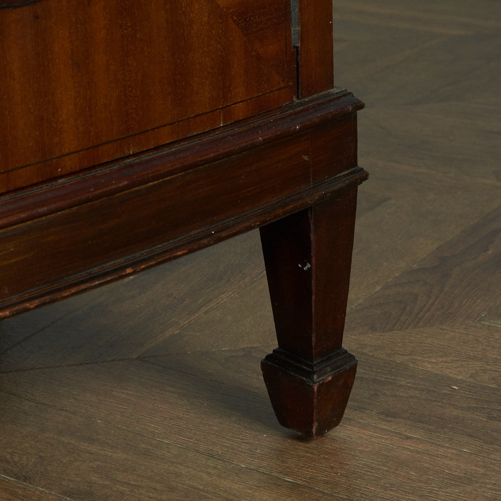 英国 アンティーク ビューロー ブックケース