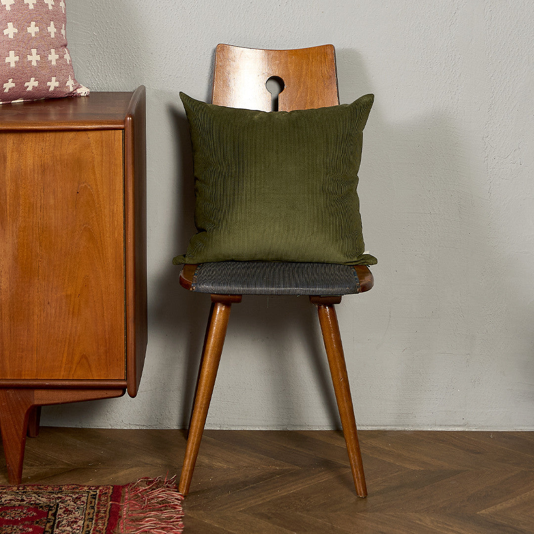 クッションカバー コーデュロイ / カーキ