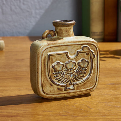 With a grip square Vase