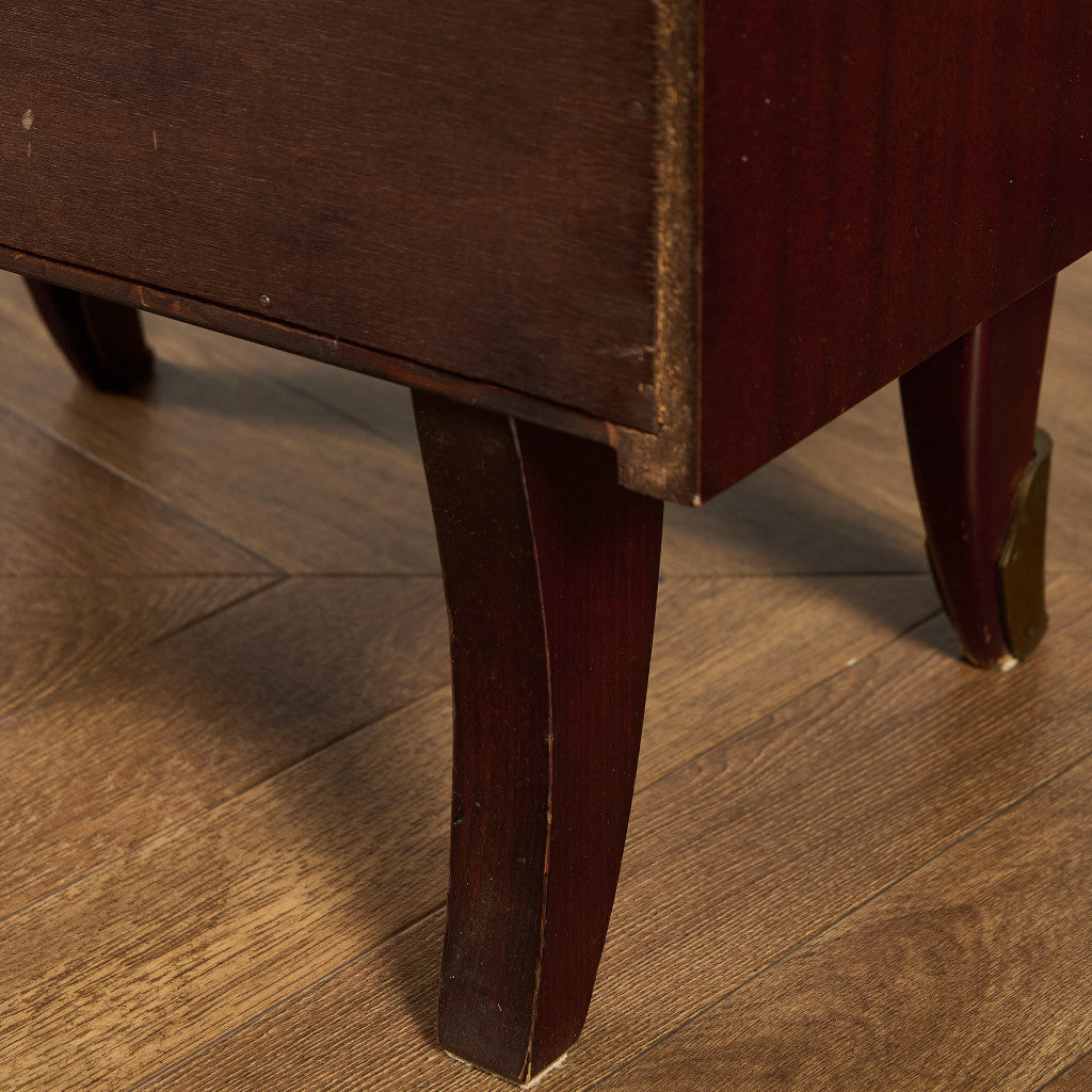 英国 ヴィンテージ ベッドサイド キャビネット