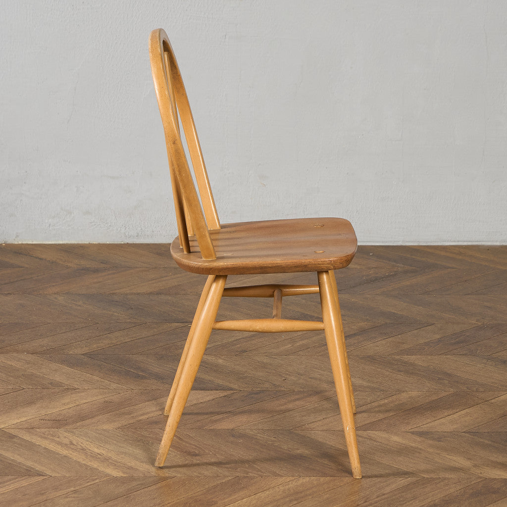 アーコール ERCOL 4本 スポーク フープバックチェア ラウンドゴールドラベル #97224