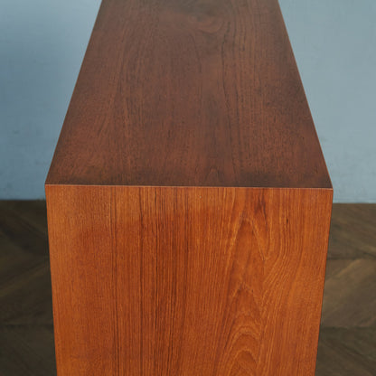 デンマークヴィンテージ オープンブックケース / カスタム アイアンヘアピンレッグ