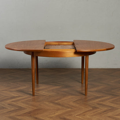 エクステンション ラウンド ダイニングテーブル