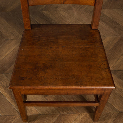 英国 アンティーク チャーチチェア #91838