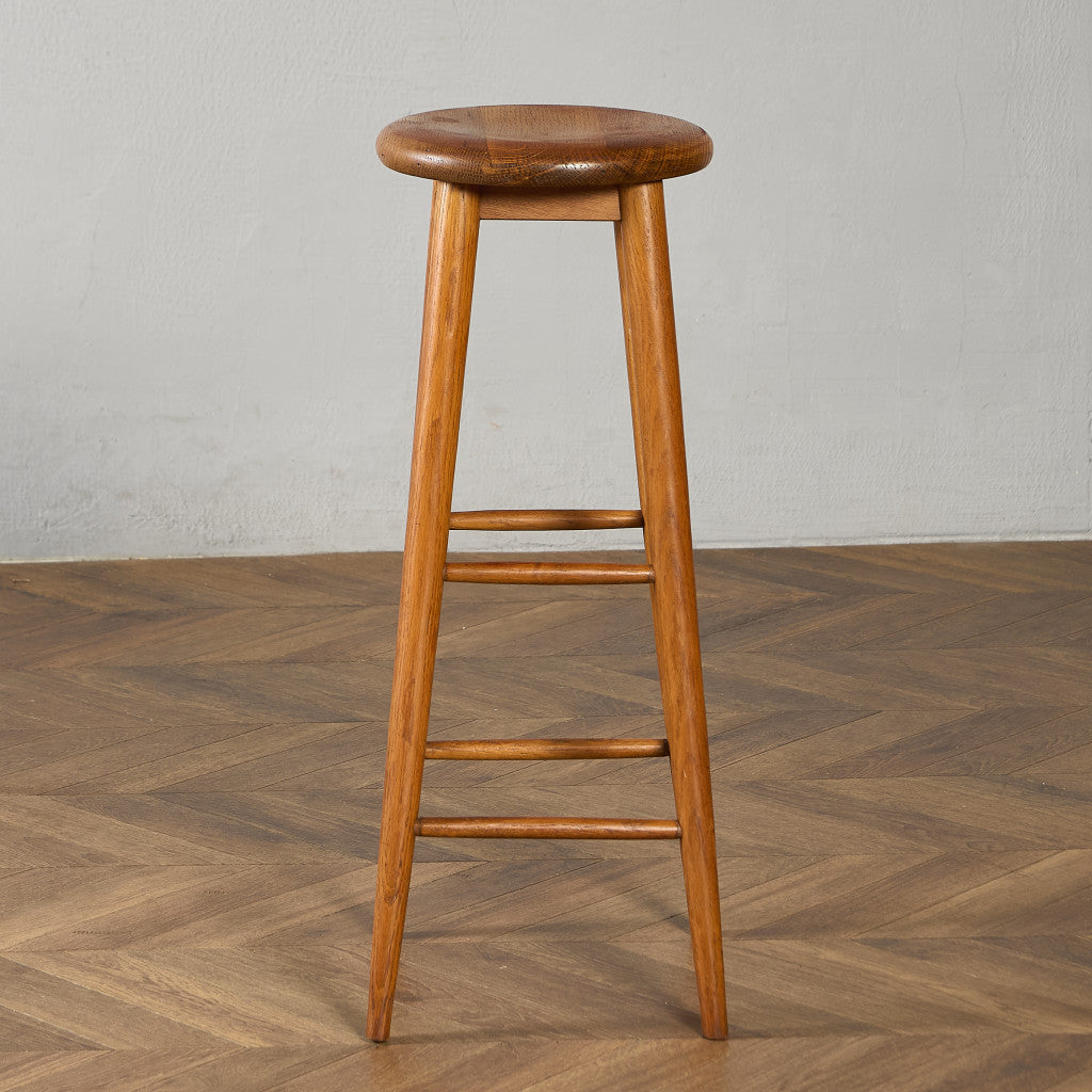 イギリス ヴィンテージ ハイ スツール