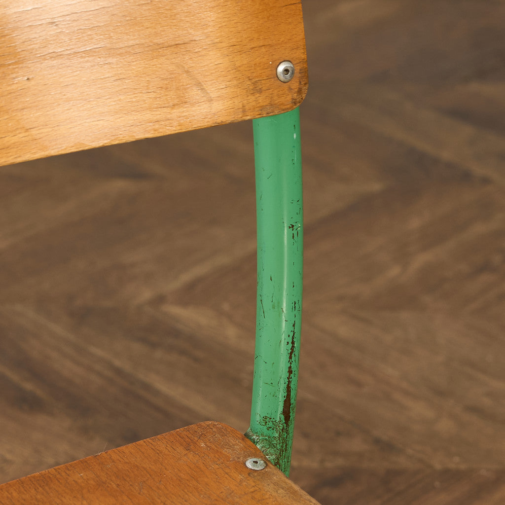 ヴィンテージ スタッキング スクールチェア