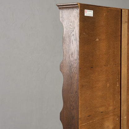 オーク材 ウェルシュドレッサー 食器棚