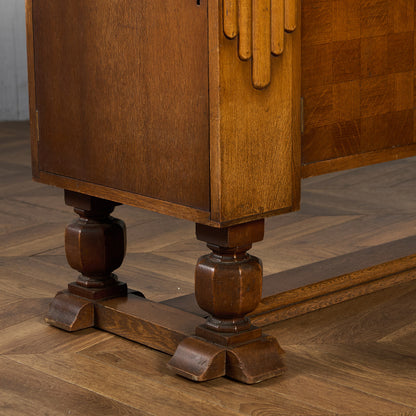 英国 クラシック アールデコ 様式 サイドボード