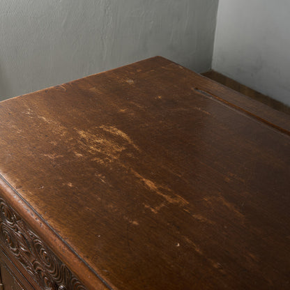 英国 クラシック キャビネット 食器棚