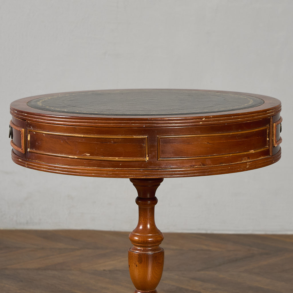 英国 クラシック リージェンシー様式 ドラムテーブル #97362