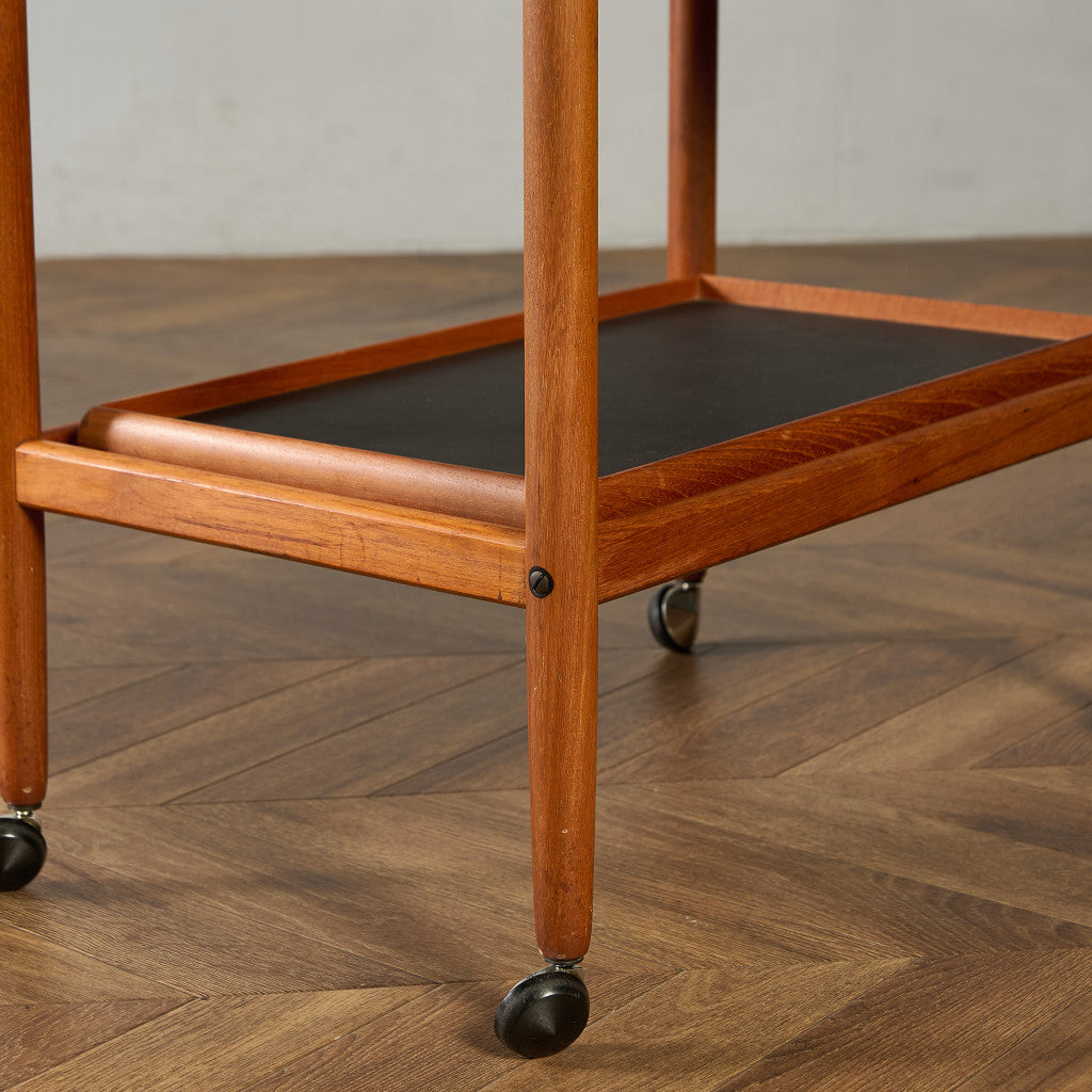 英国 ヴィンテージ ターンリーフ ティートロリー