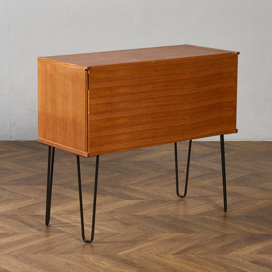 ヴィンテージ キャビネット カスタム アイアン ヘアピンレッグ