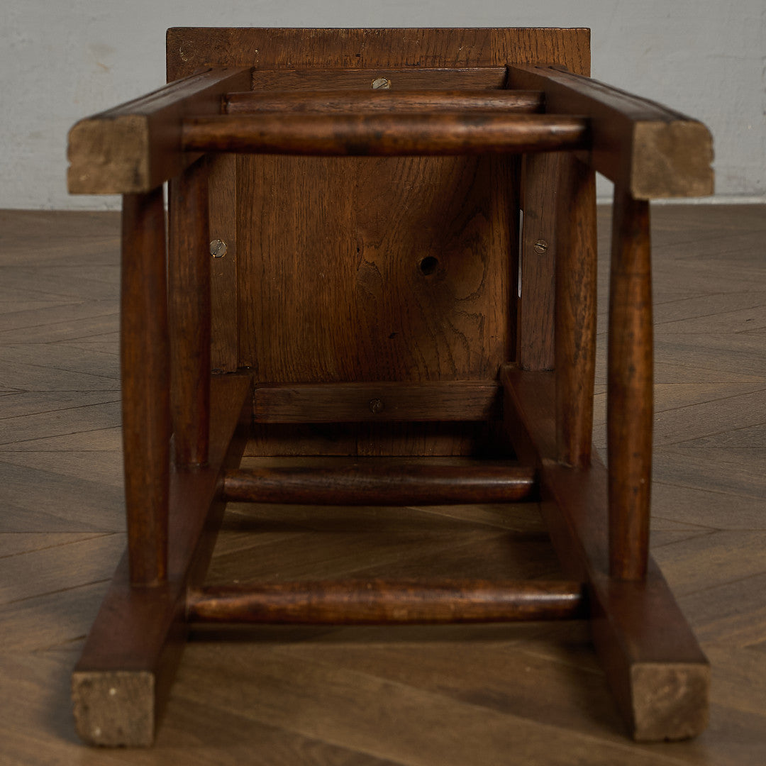 イギリス ヴィンテージ ハイ スツール