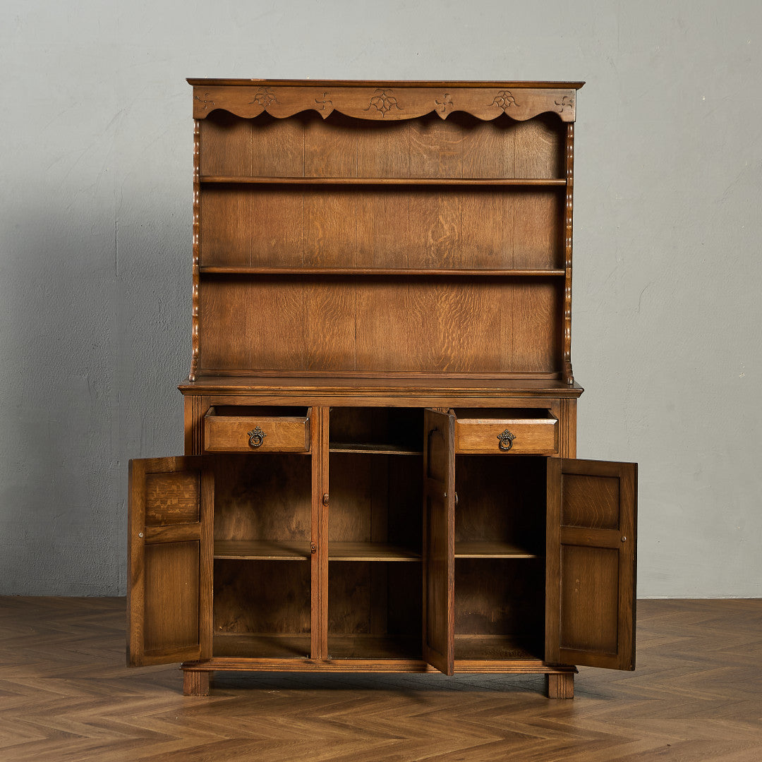 英国 クラシック ウェルシュドレッサー 食器棚