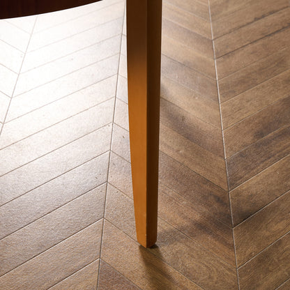 旧東ドイツ ヴィンテージ ラウンド ダイニングテーブル #95593