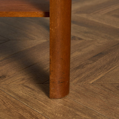 ヴィンテージ スモークガラストップ コーヒーテーブル