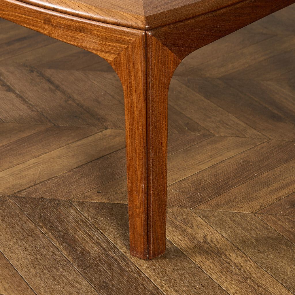 ヴィンテージ スクエア ガラス センターテーブル