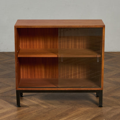 Abbess ヴィンテージ ガラス キャビネット 本棚