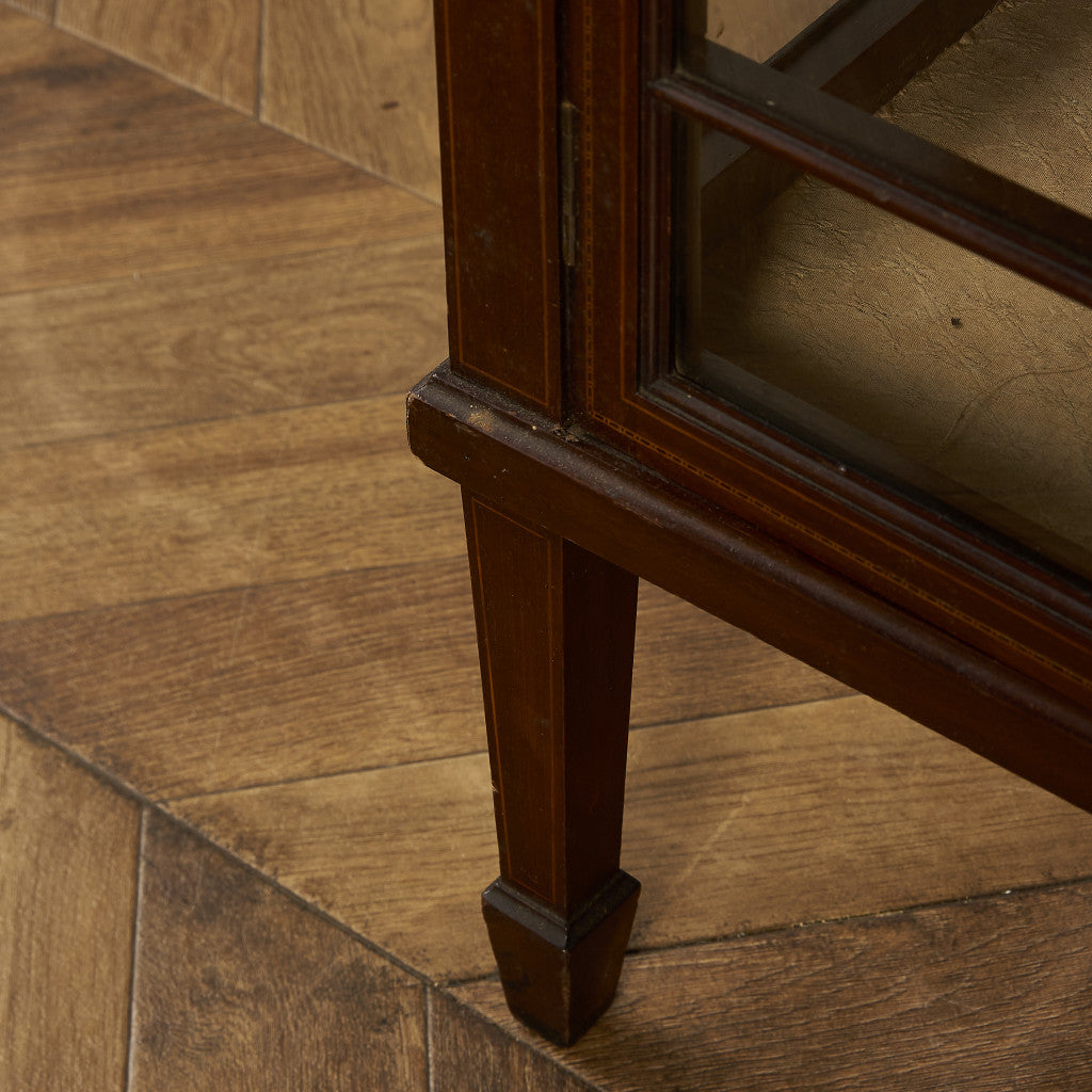 英国 クラシック キュリオケース ディスプレイキャビネット #90009